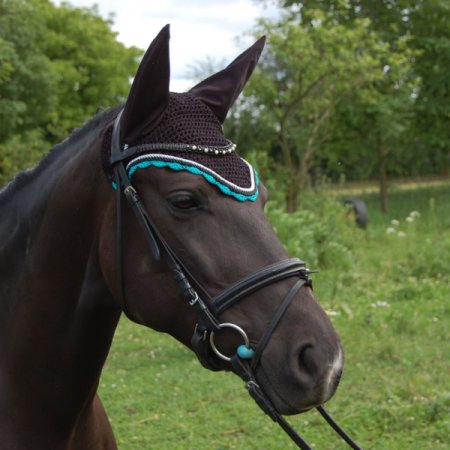 Čabraka Horsea Premium - Barva: Modrá, Velikost: Pony