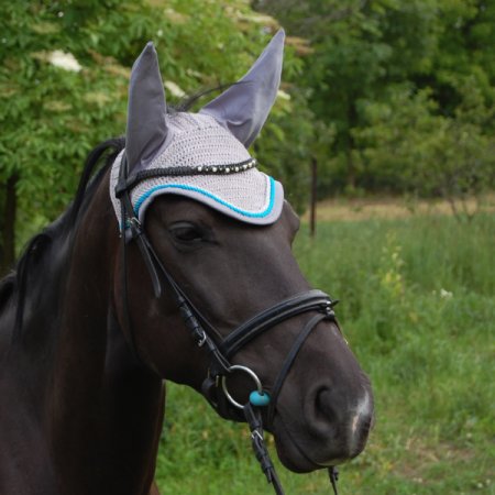 Čabraka Horsea Elegance - Barva: Modrá, Velikost: Full