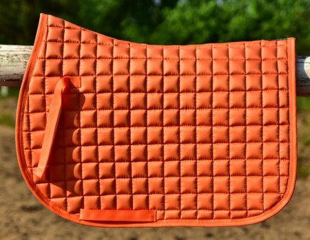 Podsedlová dečka Horsea Gloss světle oranžová
