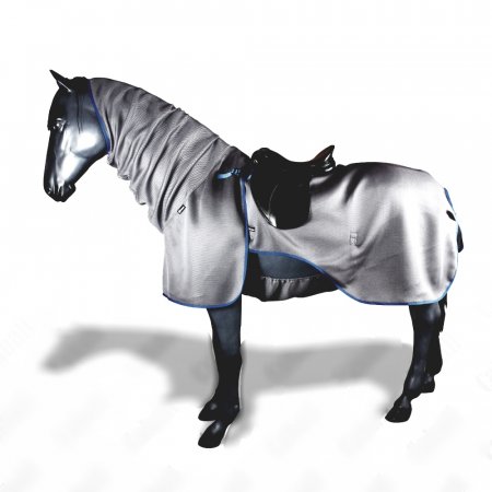 Jezdecká síťová deka Horsea Combo - Barva: Bílá, Velikost deky: 155-XL