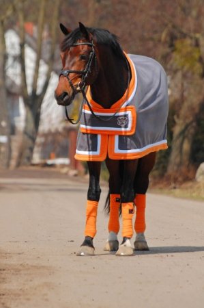 Bandáže Horsea Color oranžové