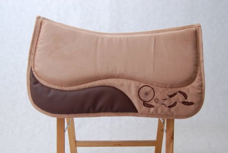 Westernová deka Horsea Comfort Ořechová