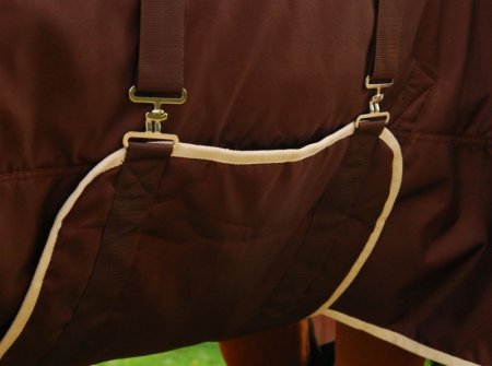 Thermo deka pro koně Horsea Belly s praktickou klopou