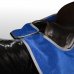 Bederní deka Horsea Fleece - Barva: Černá, Velikost deky: 145-L