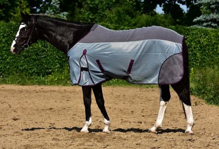Síťovo-Fleecová deka Horsea Combi