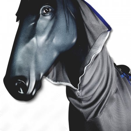 Jezdecká síťová deka Horsea Combo - Barva: Bílá, Velikost deky: 165-2XL