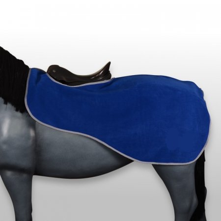 Bederní deka Horsea Fleece - Barva: Červená, Velikost deky: 145-L