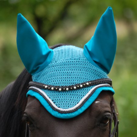 Čabraka Horsea Elegance - Barva: Modrá, Velikost: Cob